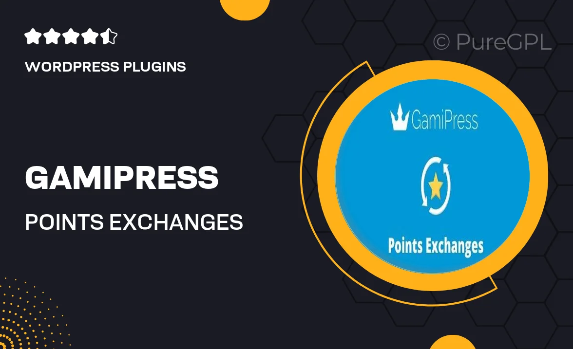 GamiPress Points Exchanges