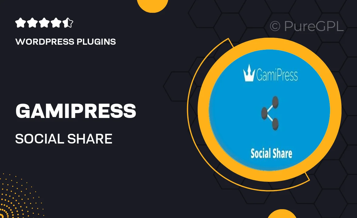 GamiPress Social Share