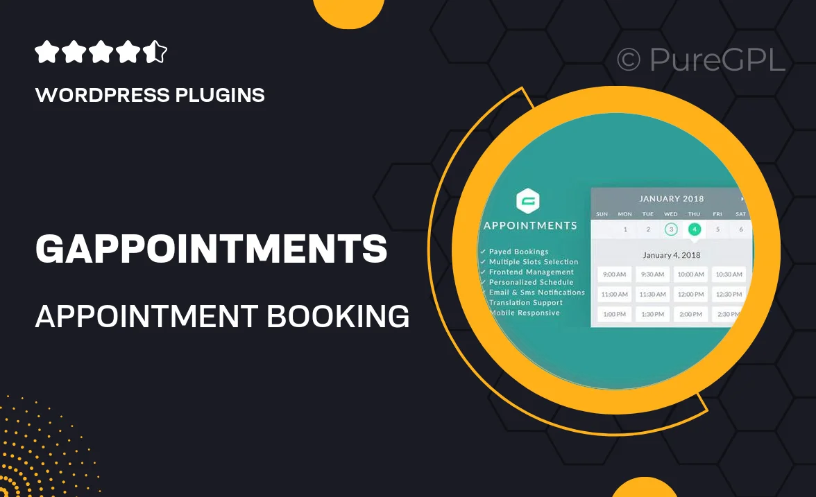 gAppointments – Appointment booking addon for Gravity Forms