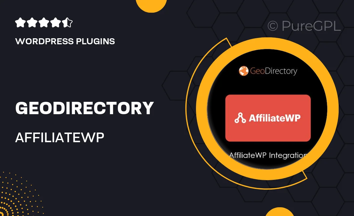 GeoDirectory AffiliateWP Integration