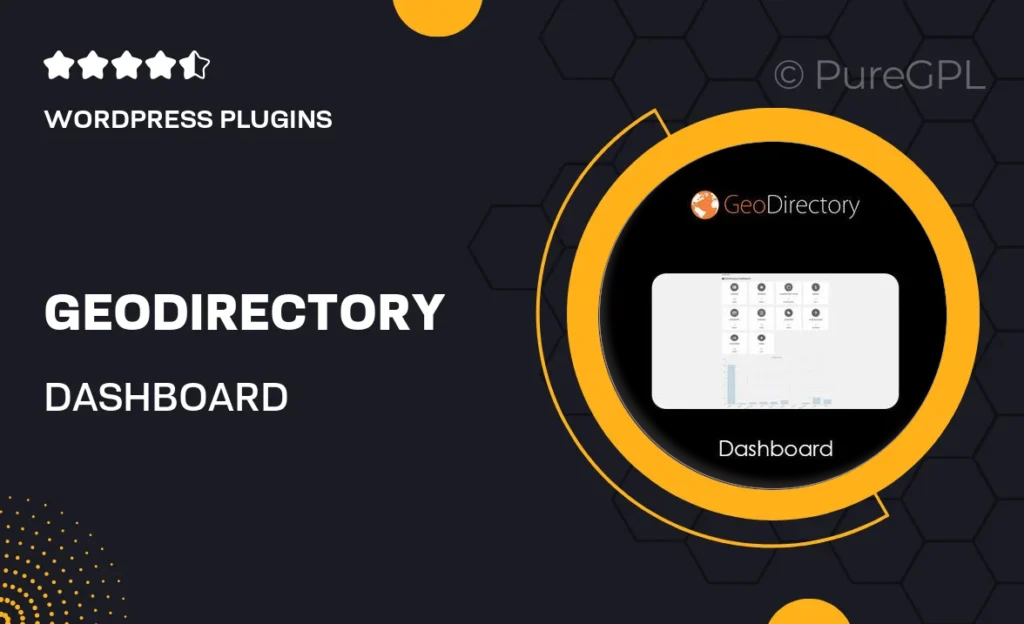 GeoDirectory Dashboard 33 GeoDirectory Dashboard