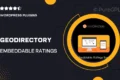 GeoDirectory Embeddable Ratings Badge