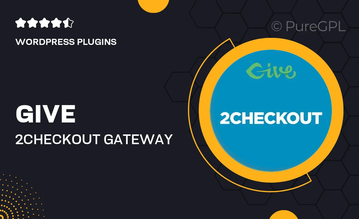 Give – 2Checkout Gateway