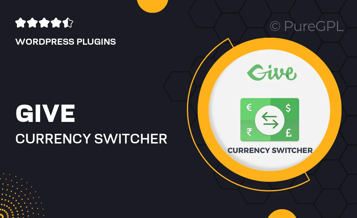 Give – Currency Switcher