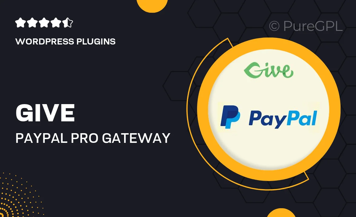 Give – PayPal Pro Gateway
