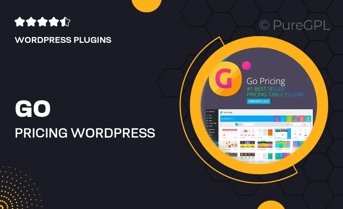 Go Pricing | WordPress Responsive Pricing Tables