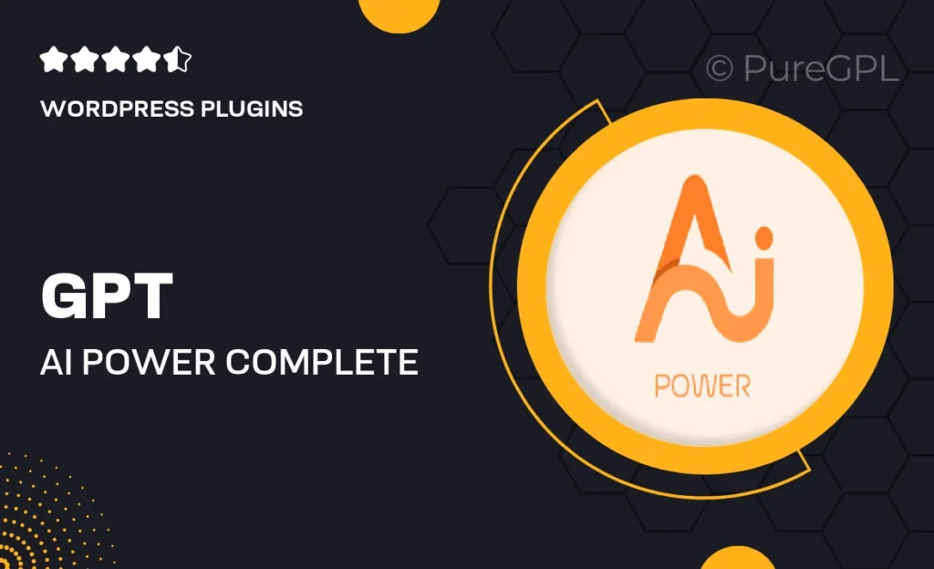 GPT AI Power – Complete AI Pack for WordPress feature image