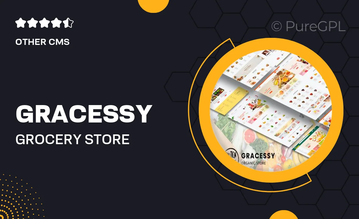 Gracessy | Grocery Store Shopify 2.0 Theme