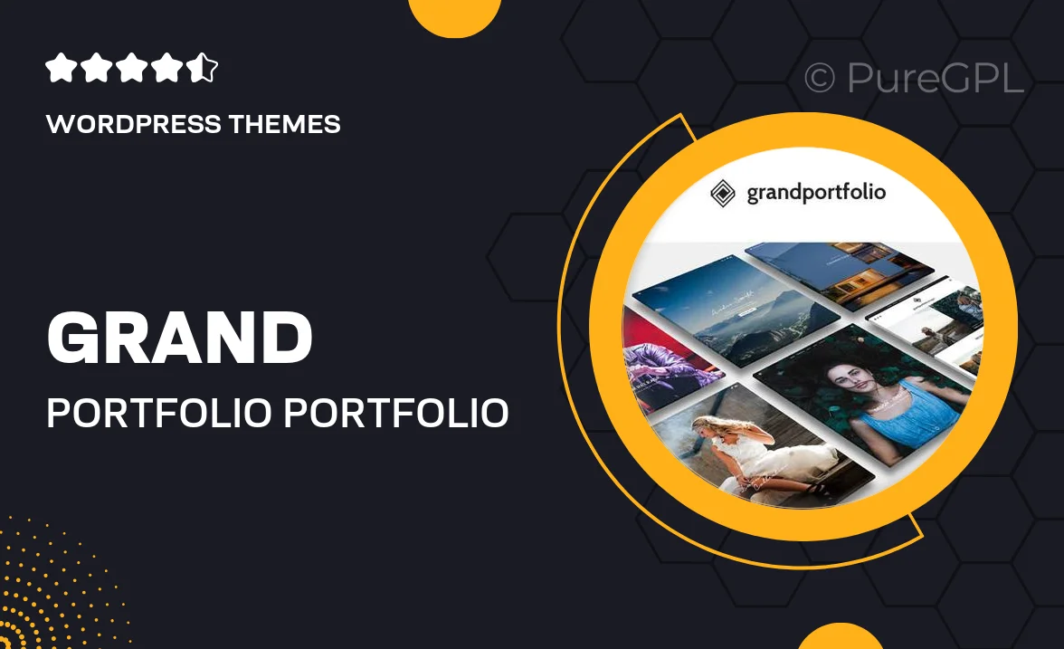 Grand Portfolio | Portfolio WordPress