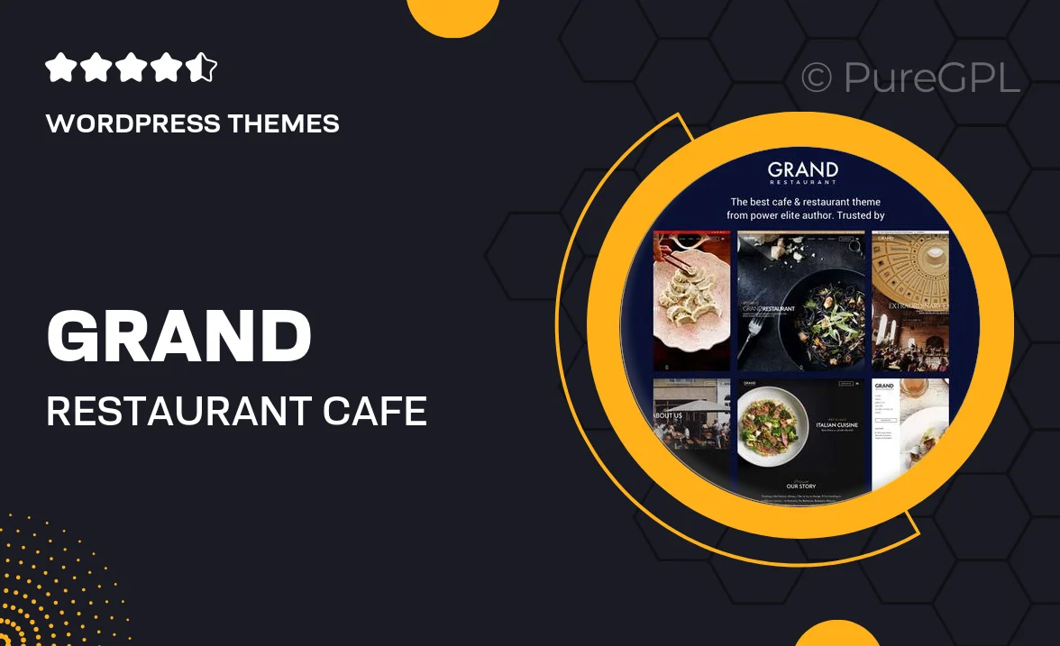 Grand Restaurant Cafe WordPress Theme