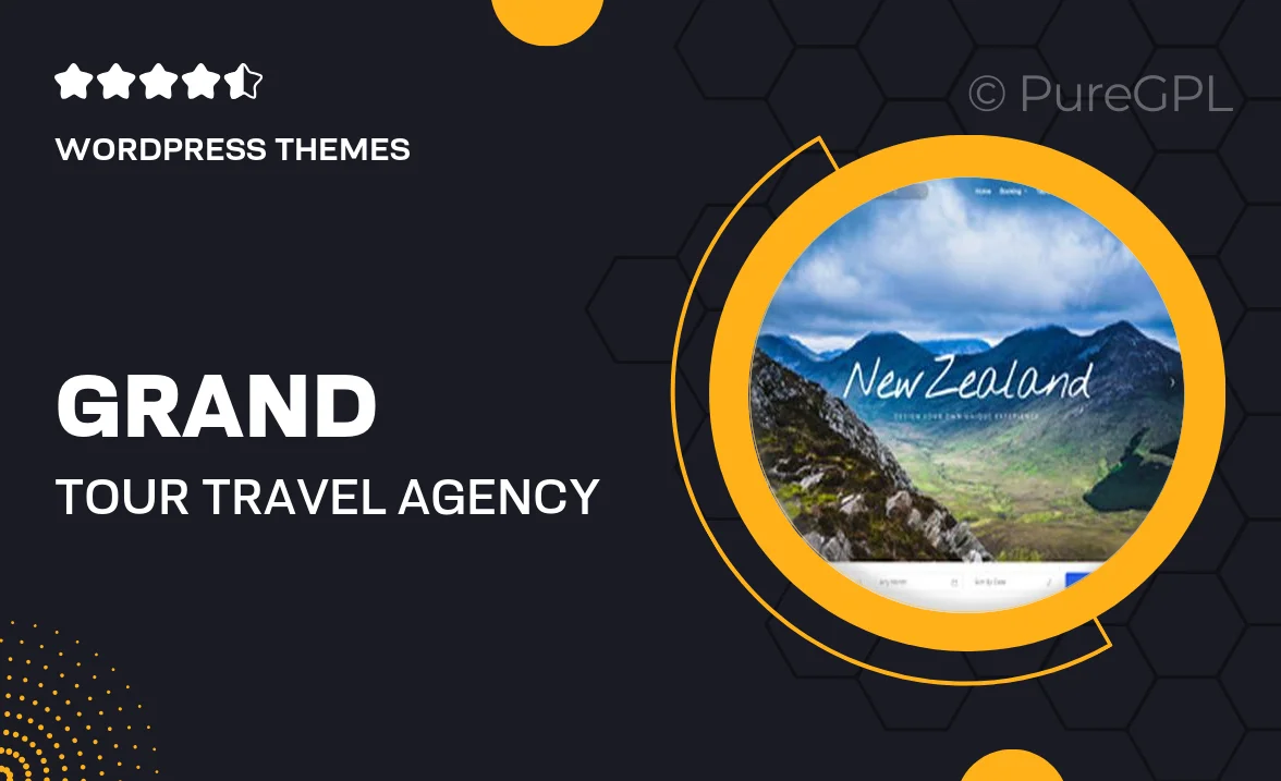 Grand Tour | Travel Agency WordPress