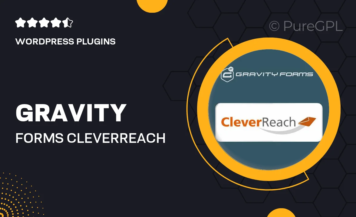 Gravity Forms CleverReach Addon