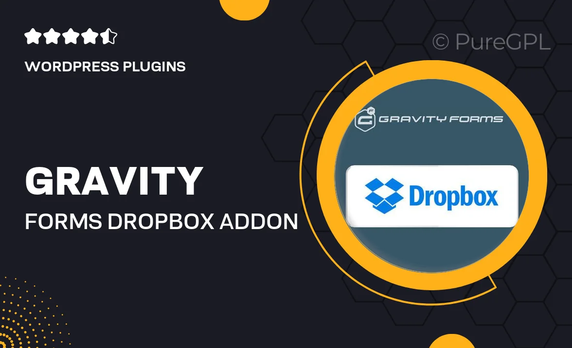 Gravity Forms Dropbox Addon