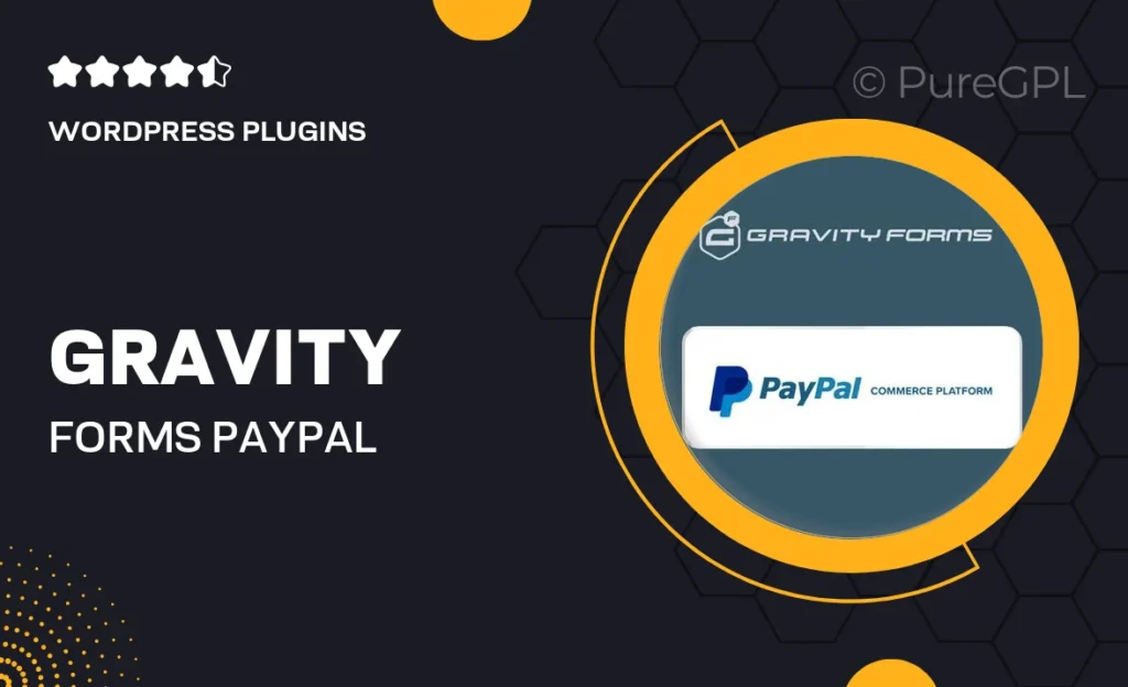 Gravity Forms PayPal Commerce Platform AddOn 12 Gravity Forms PayPal Commerce Platform AddOn