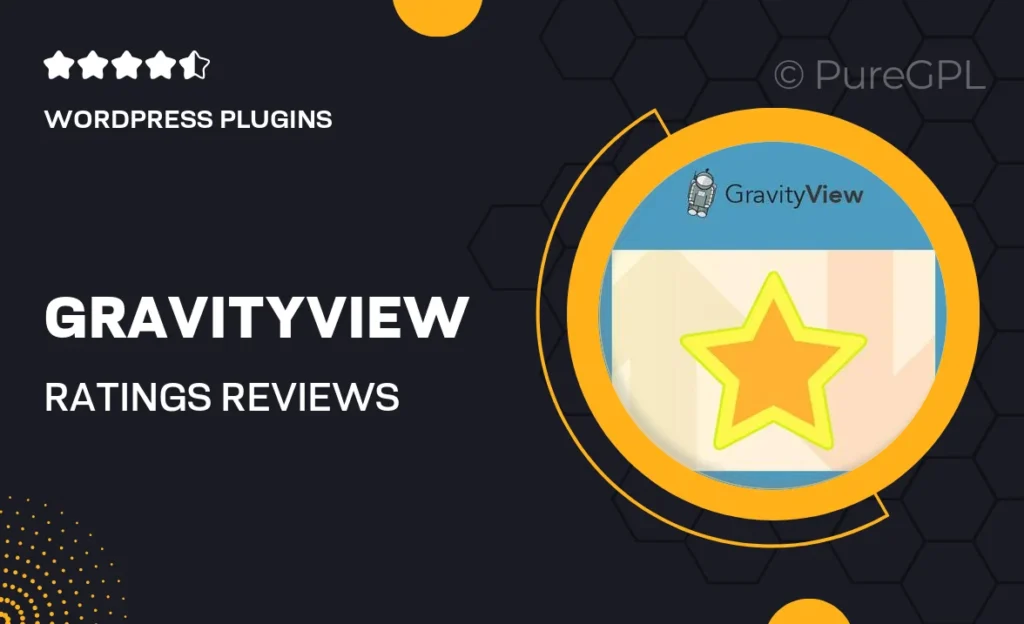 GravityView – Ratings & Reviews