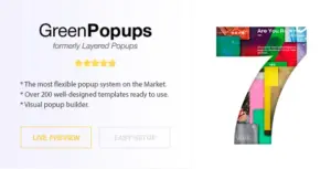Green Popups – Layered Popups