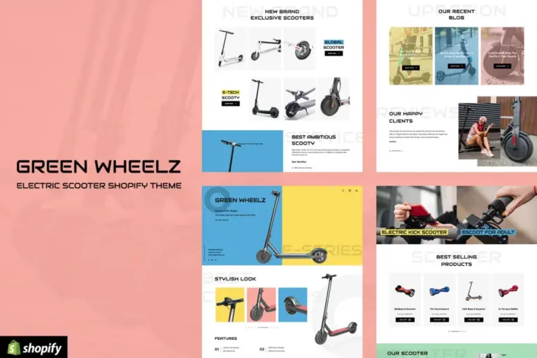 greenwheelz single product shop shopify os 20