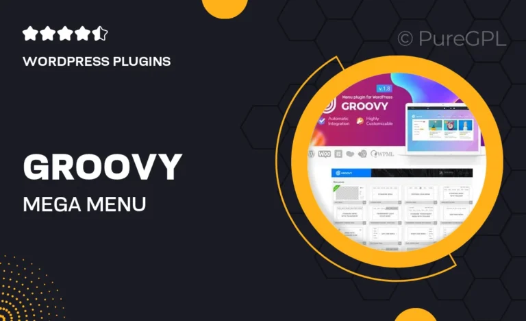 groovy mega menu responsive mega menu plugin for wordpress