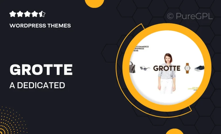 grotte a dedicated woocommerce theme