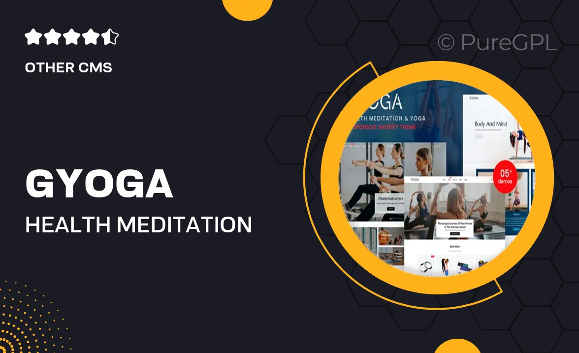 Gyoga – Health Meditation & Yoga Shopify Theme