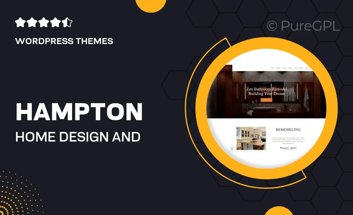 Hampton | Home Design and House Renovation WP Theme