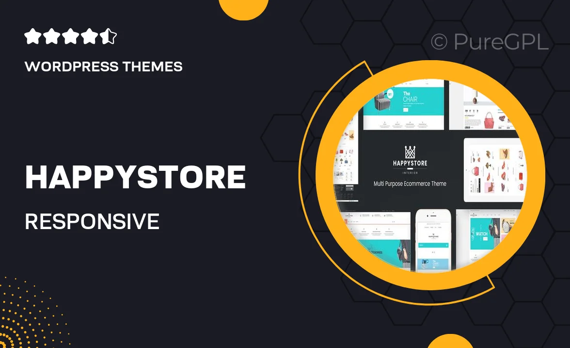 HappyStore – Responsive WordPress WooCommerce Theme