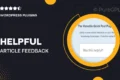 Helpful – Article Feedback Plugin for WordPress