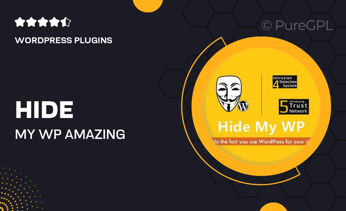 Hide My WP – Amazing Security Plugin for WordPress!