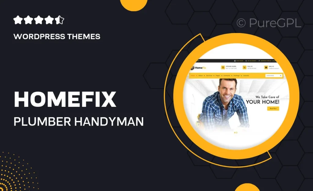HomeFix – Plumber, Handyman Maintenance 51 HomeFix – Plumber, Handyman Maintenance