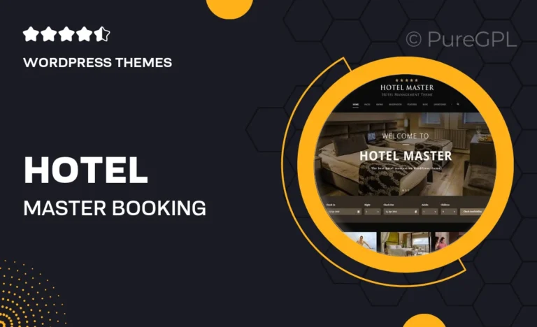 hotel master booking wordpress