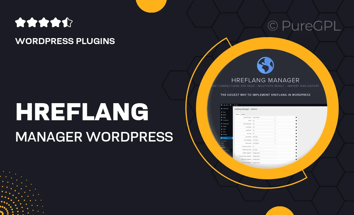 Hreflang Manager WordPress Plugin