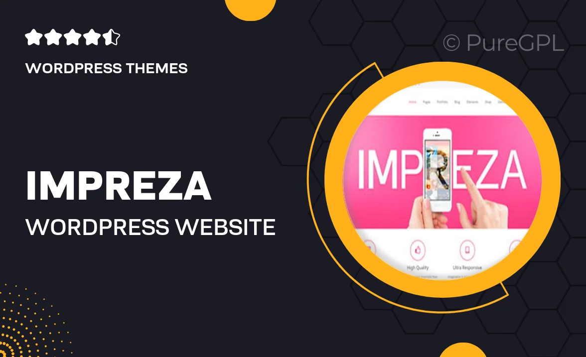 Impreza – WordPress Website and WooCommerce Builder