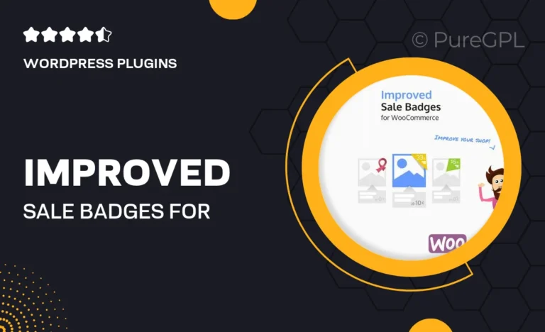 improved sale badges for woocommerce