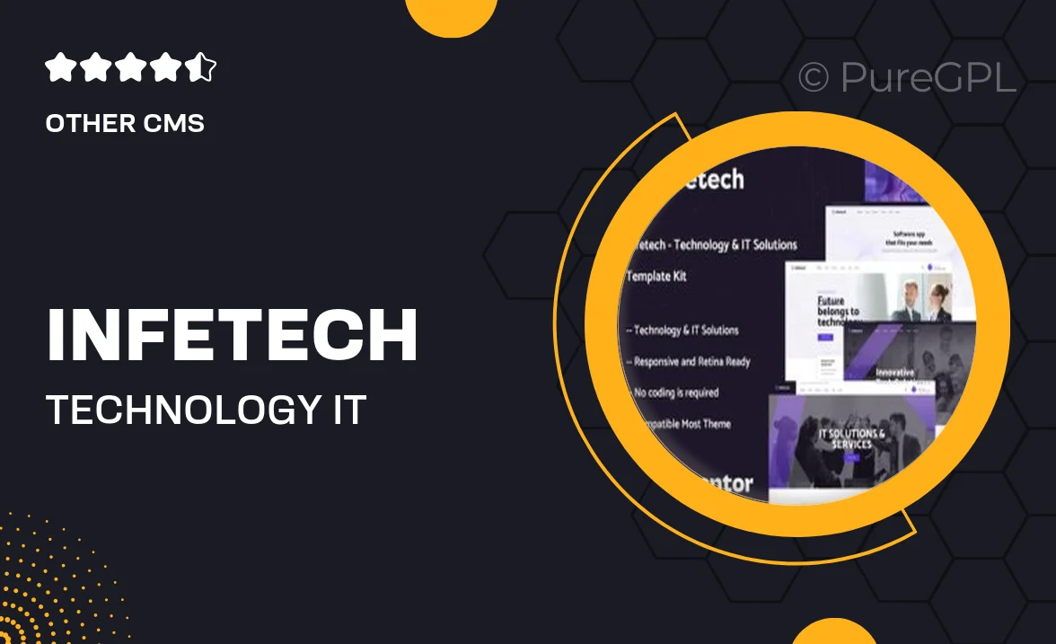 Infetech – Technology & IT Solutions Elementor Template Kit