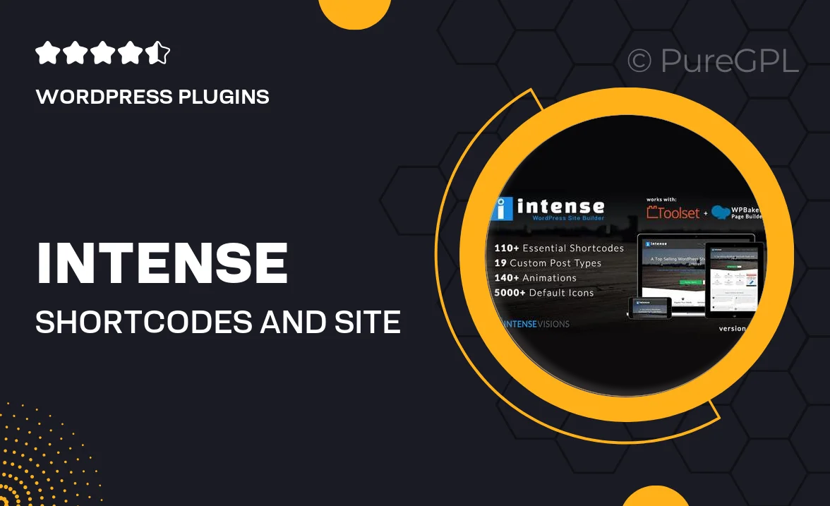 Intense | Shortcodes and Site Builder for WordPress