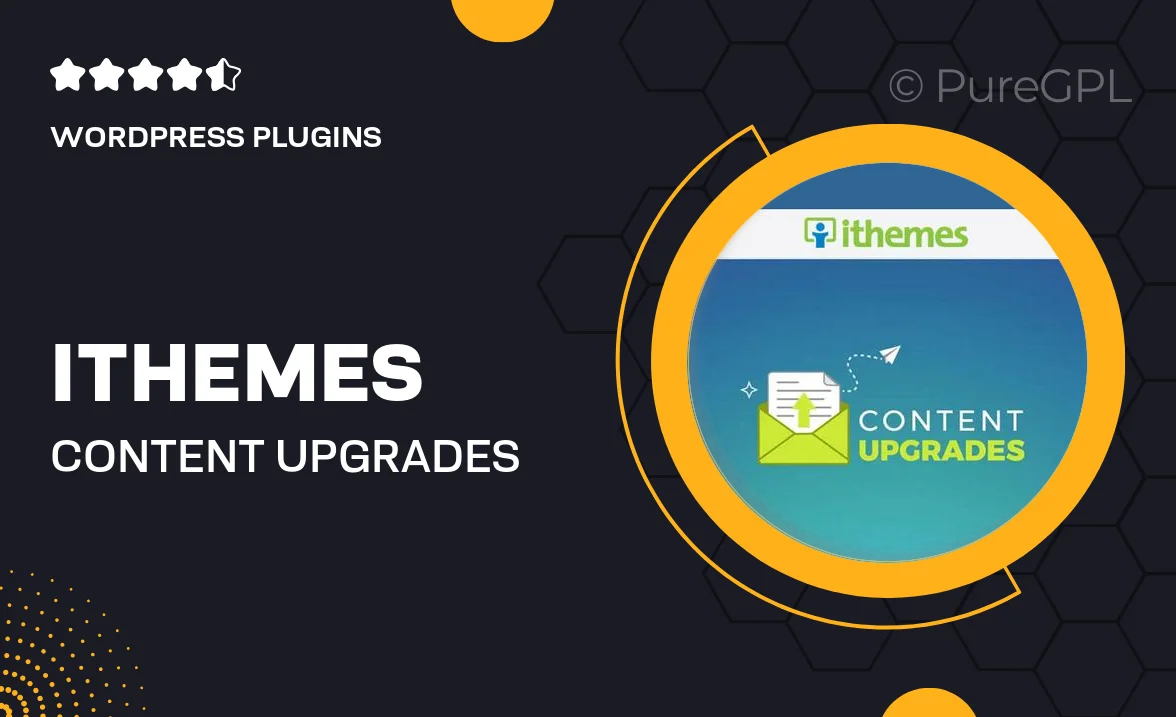 iThemes Content Upgrades