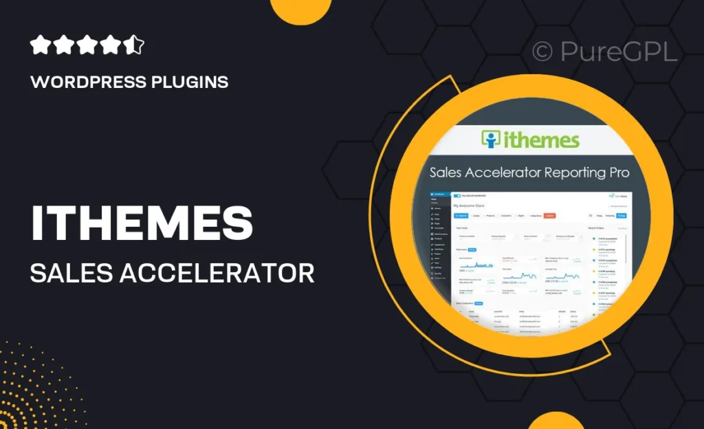 iThemes Sales Accelerator Reporting Pro feature image