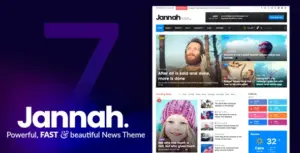 Jannah – WordPress News Magazine Blog & BuddyPress Theme