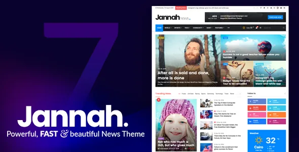 jannah wordpress news magazine blog buddypress theme 1