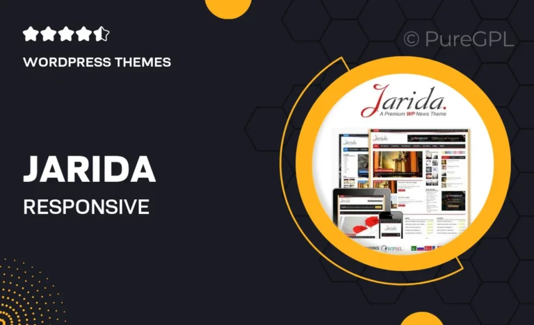 jarida responsive wordpress news magazine blog