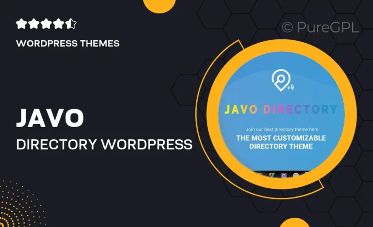 javo directory wordpress theme