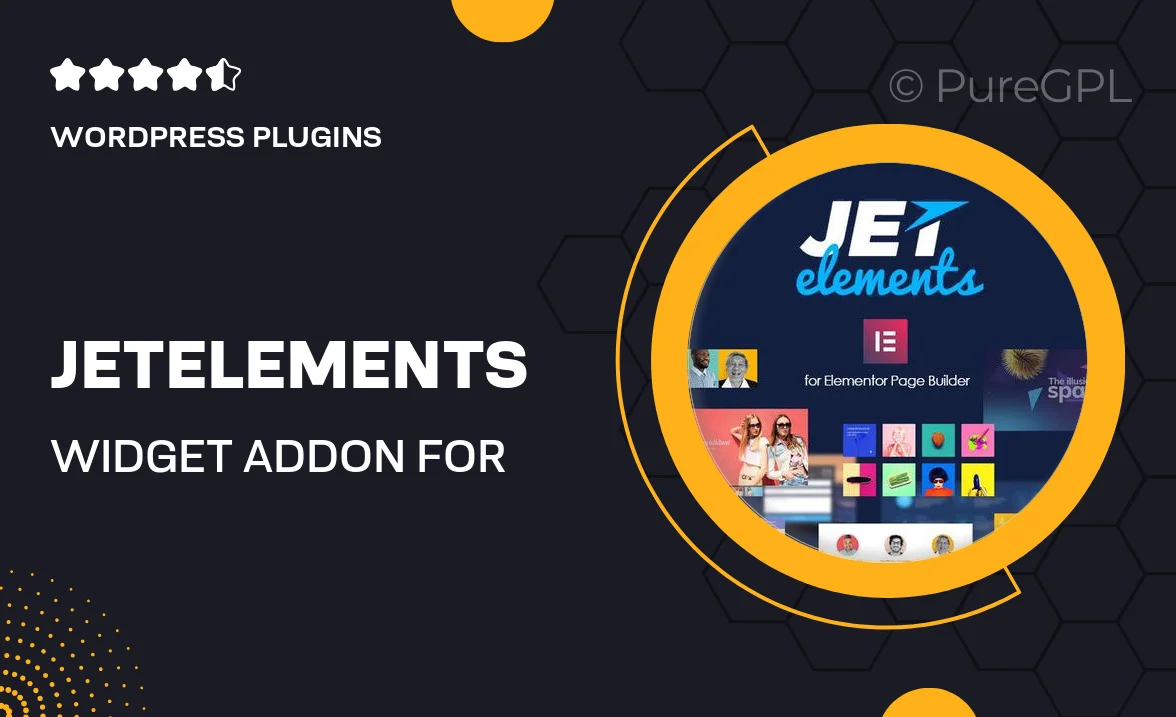 JetElements – Widget Addon for Elementor Page Builder