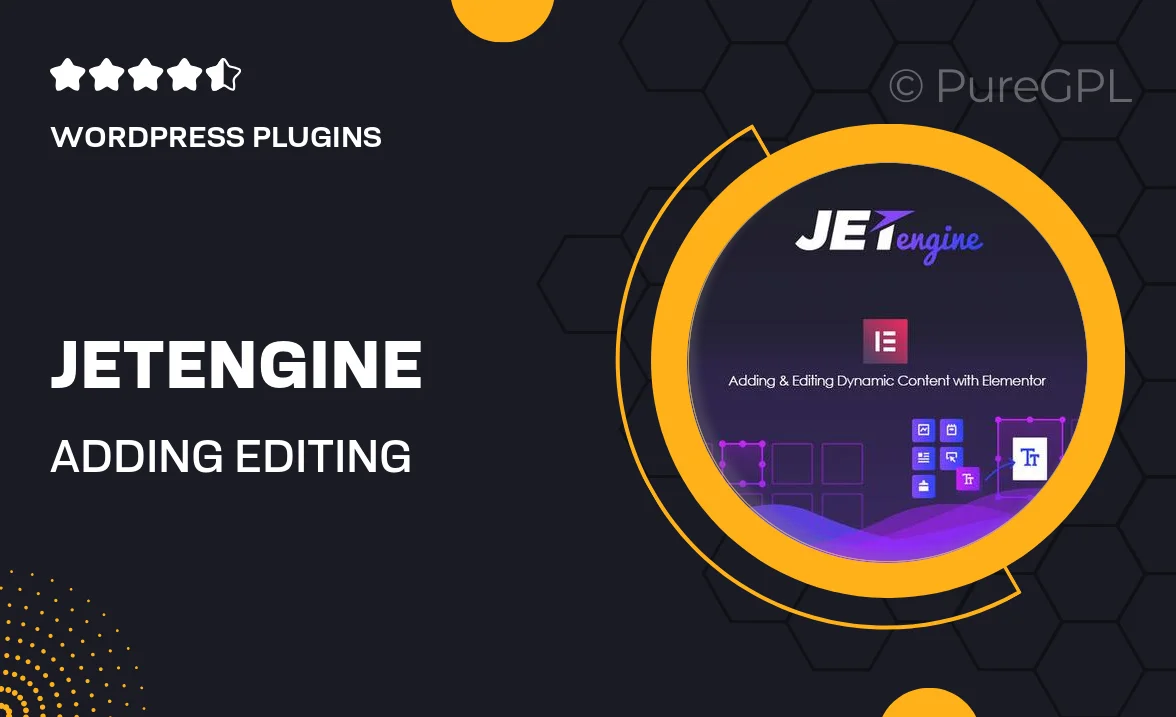 JetEngine – Adding & Editing Dynamic Content with Elementor