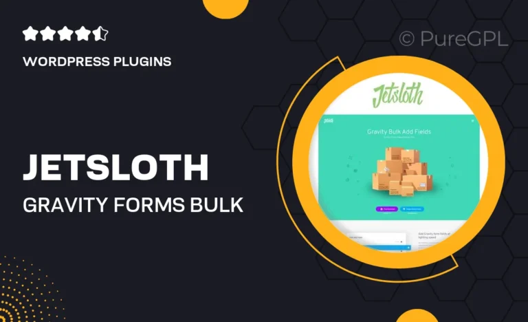 jetsloth gravity forms bulk add fields