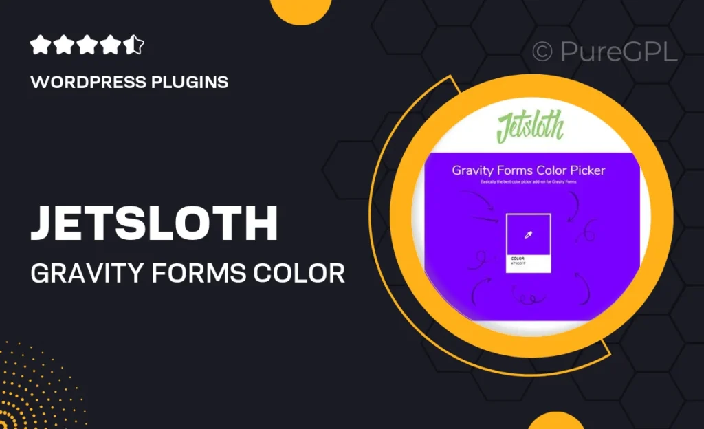 Jetsloth – Gravity Forms Color Picker feature image