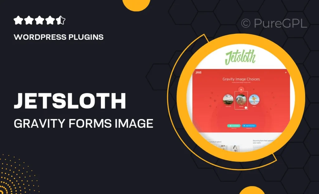 Jetsloth – Gravity Forms Image Choices feature image