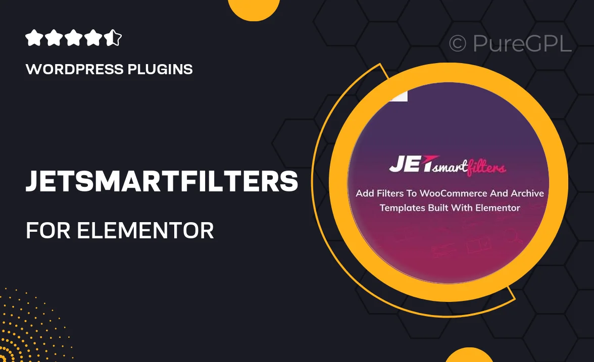 JetSmartFilters For Elementor