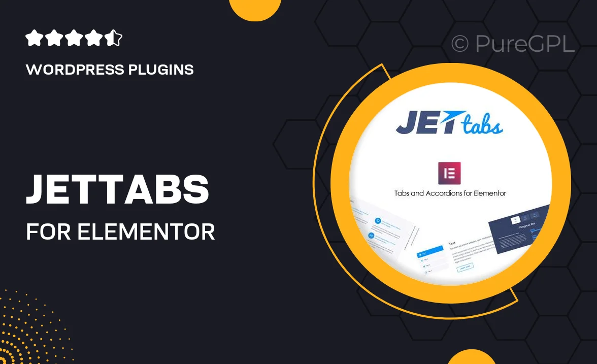 JetTabs For Elementor