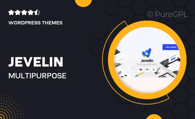 jevelin multi purpose responsive wordpress amp theme