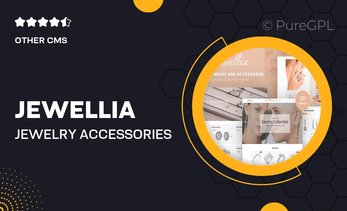 Jewellia – Jewelry & Accessories Shopify Theme